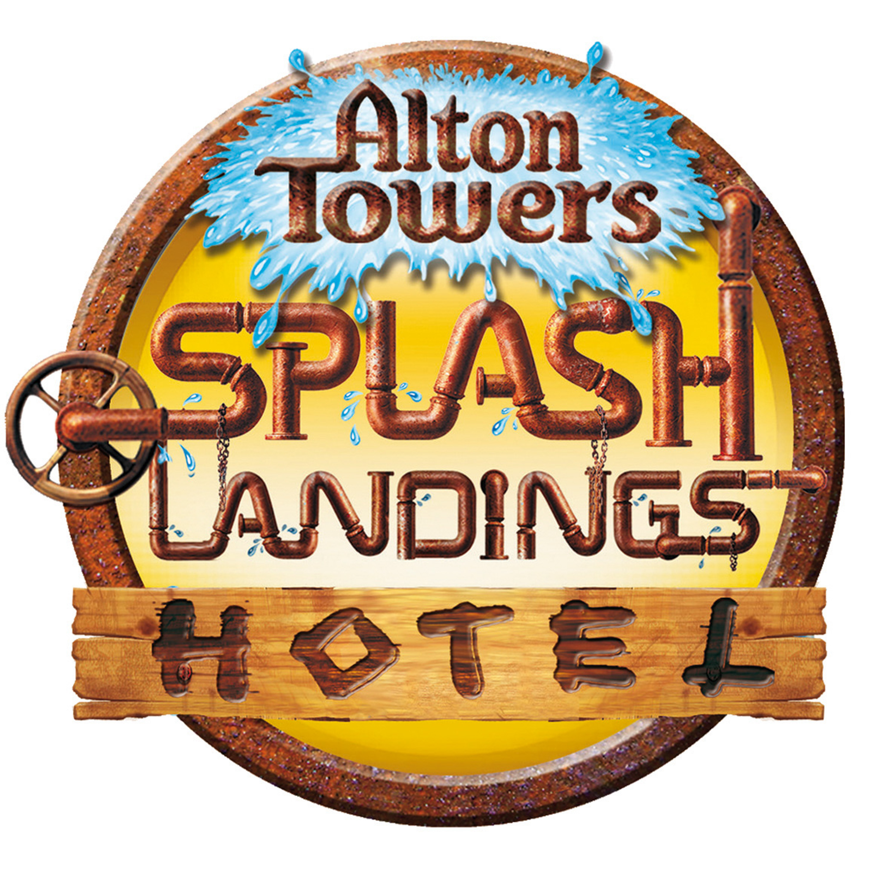 Alton Towers Splash Landings Hotel Logo