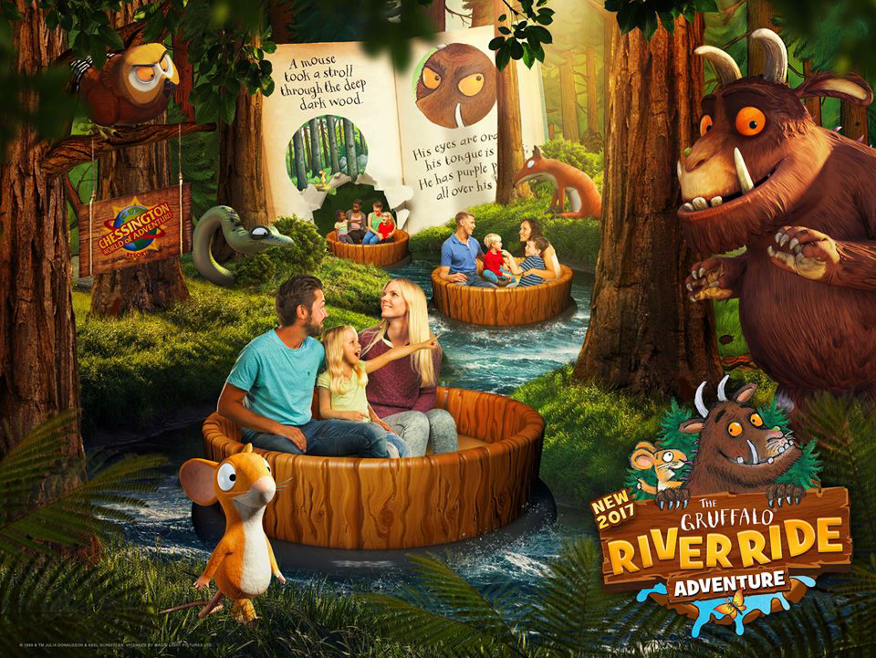 Gruffalo River Ride Adventure New For 2017