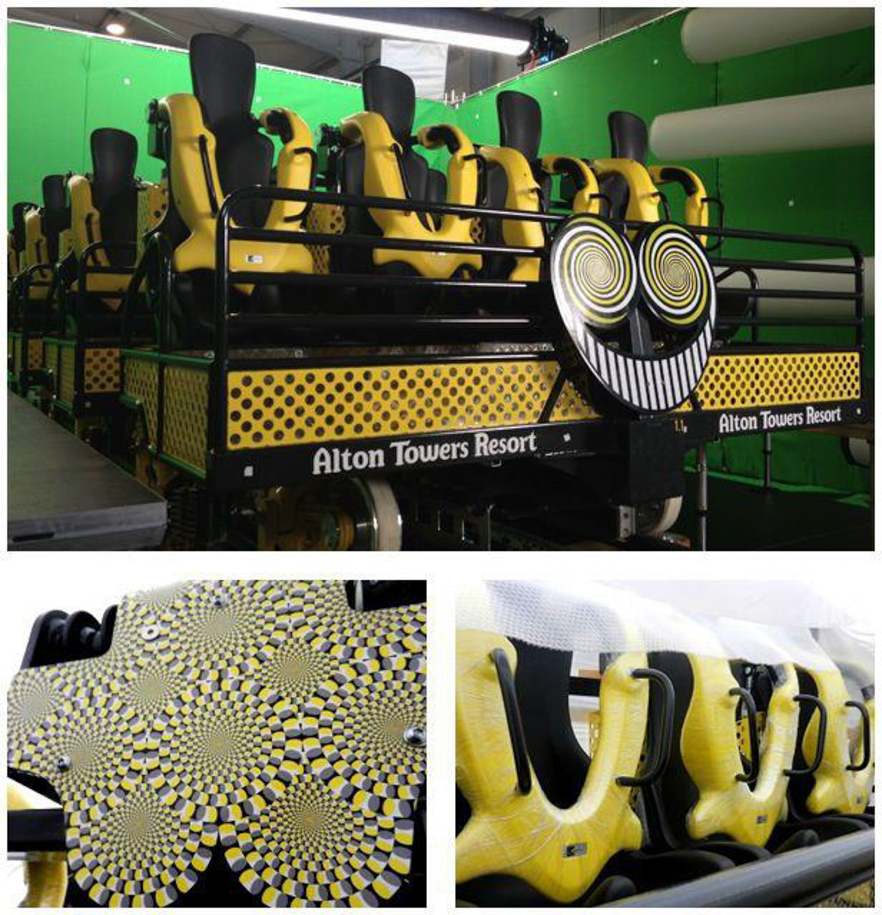 The Smiler ride cars unveiled