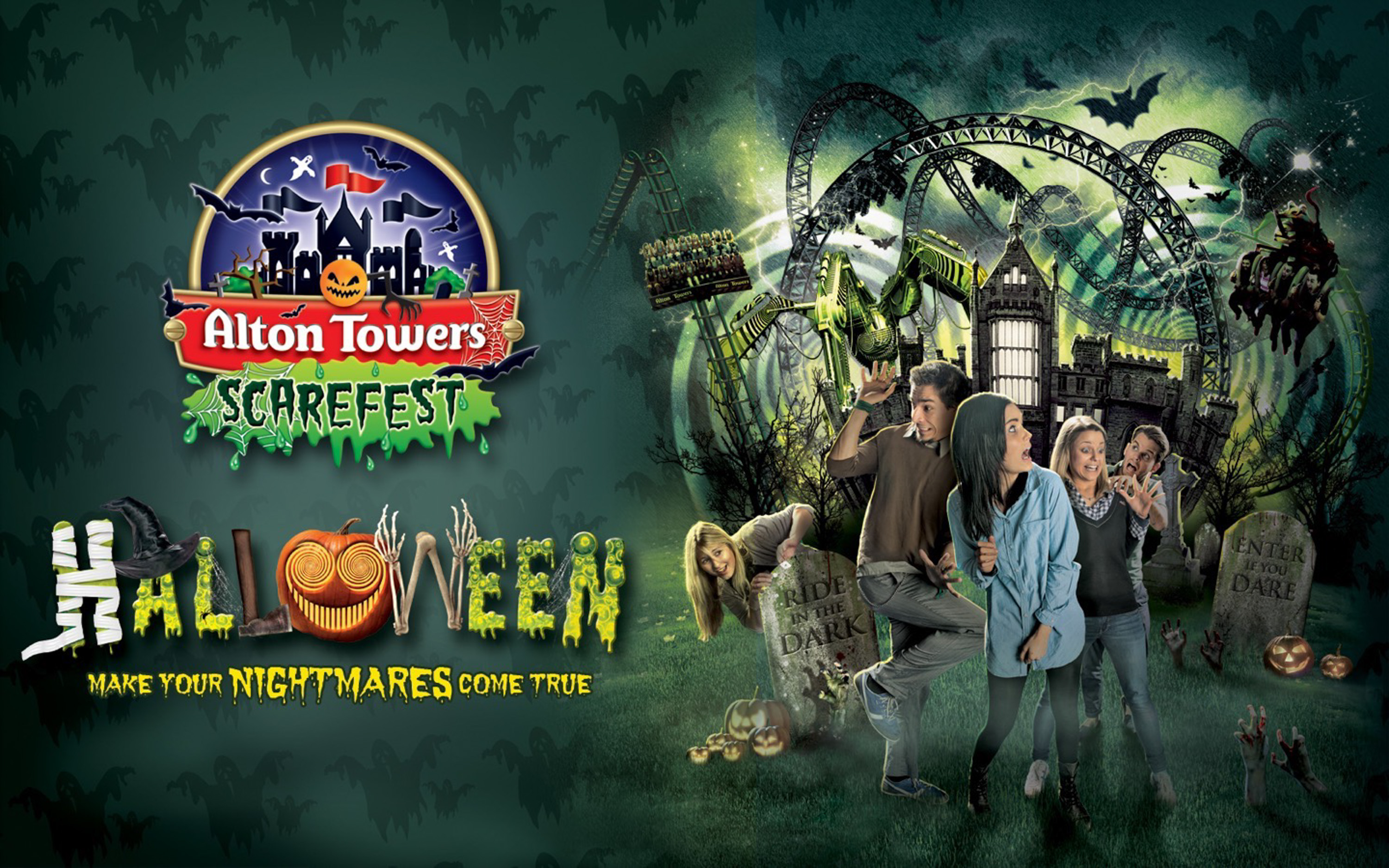 Alton Towers Scarefest Information Released