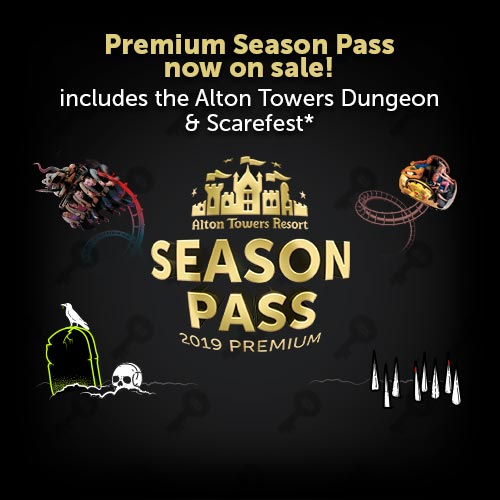 Alton Towers Premium Season Pass