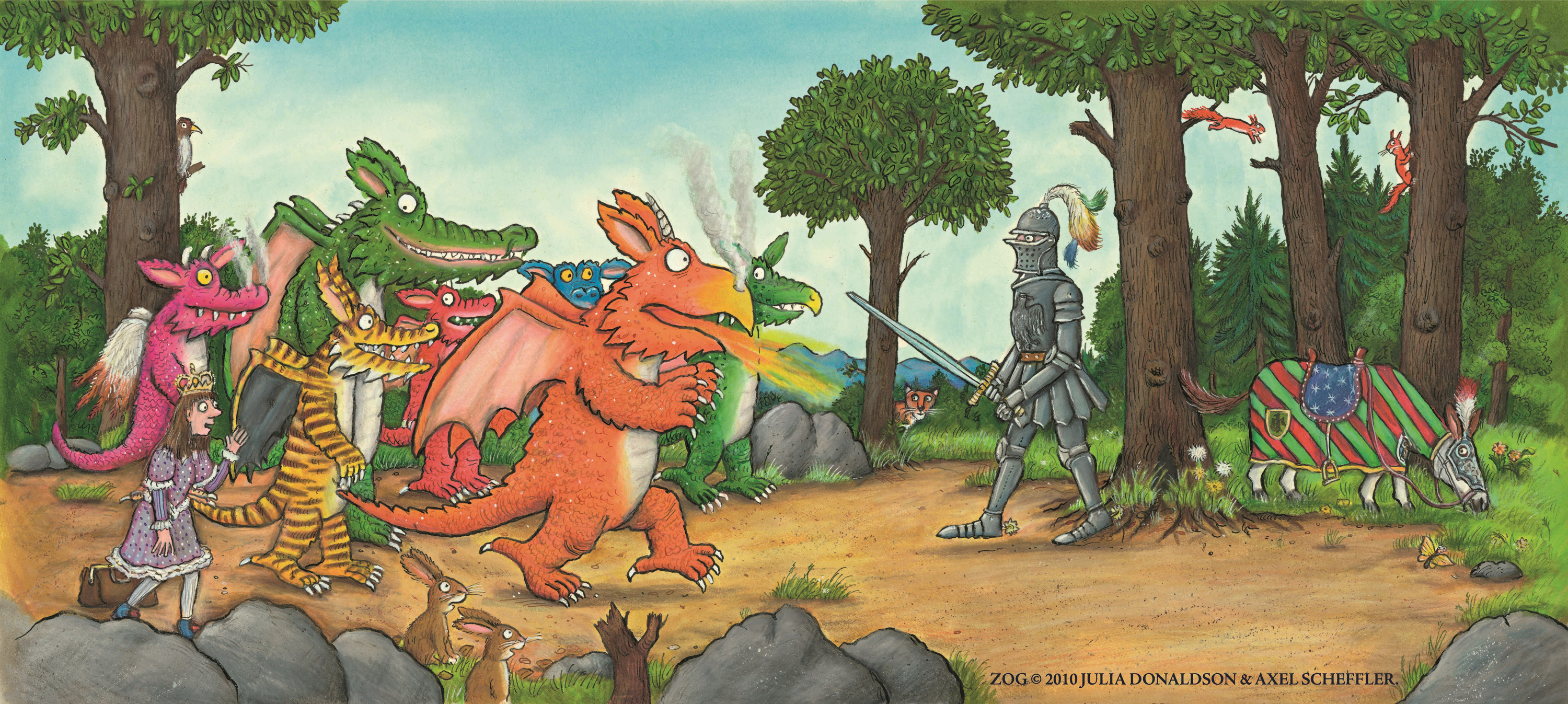 Interactive Zog Trail Coming Warwick Castle In 2020