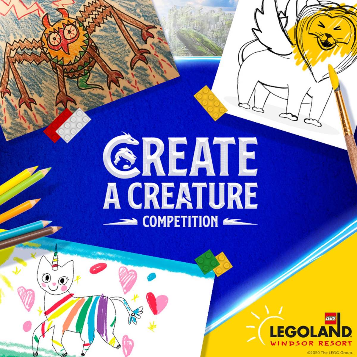 LEGOLAND Windsor Resort Extends Mythical Design Competition To Help Kids Get Creative During Lockdown