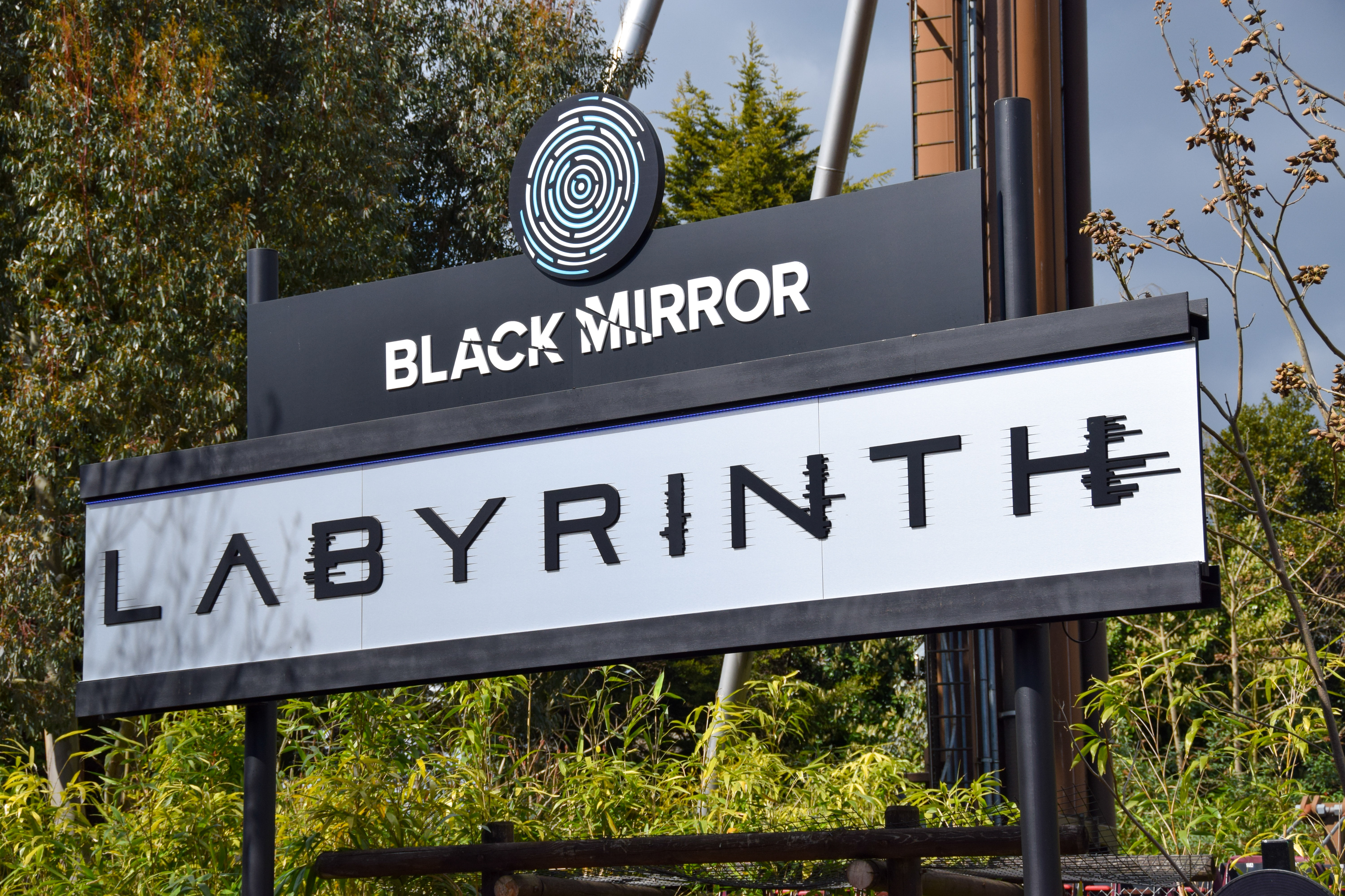 First Look At Black Mirror Labyrinth Entrance Portal
