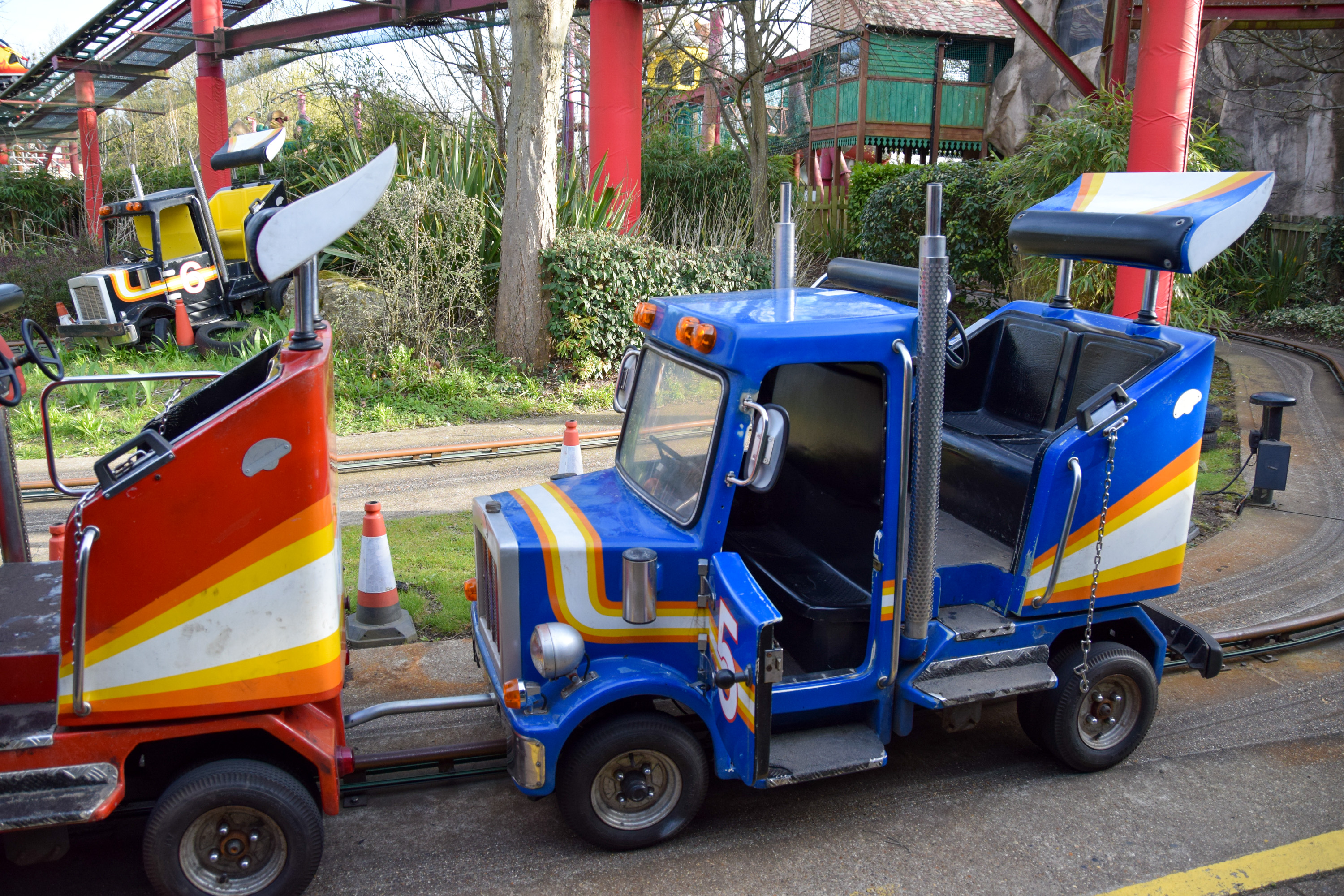 Tiny Truckers At Chessington Conjoined Rather Than Separate Trucks