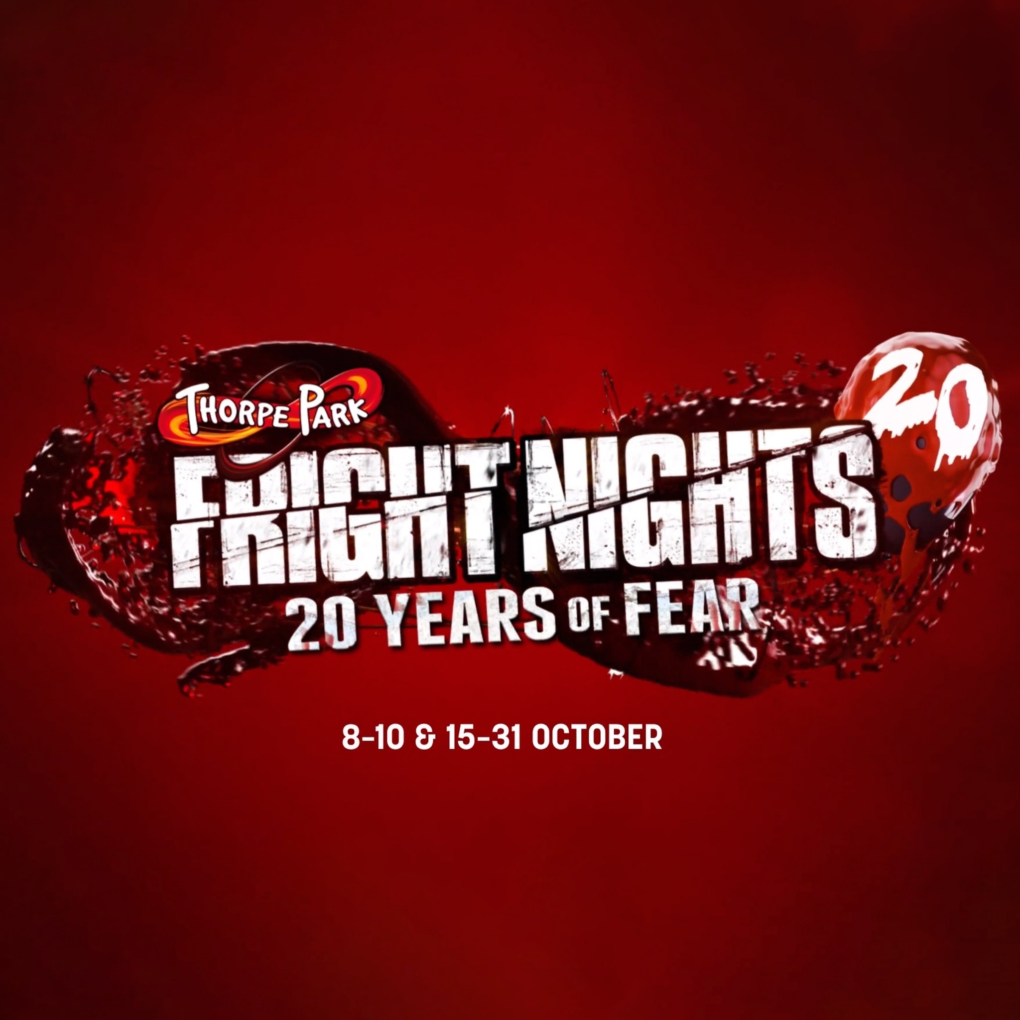 Thorpe Park Fright Nights 2021 Twenty Years Of Fear
