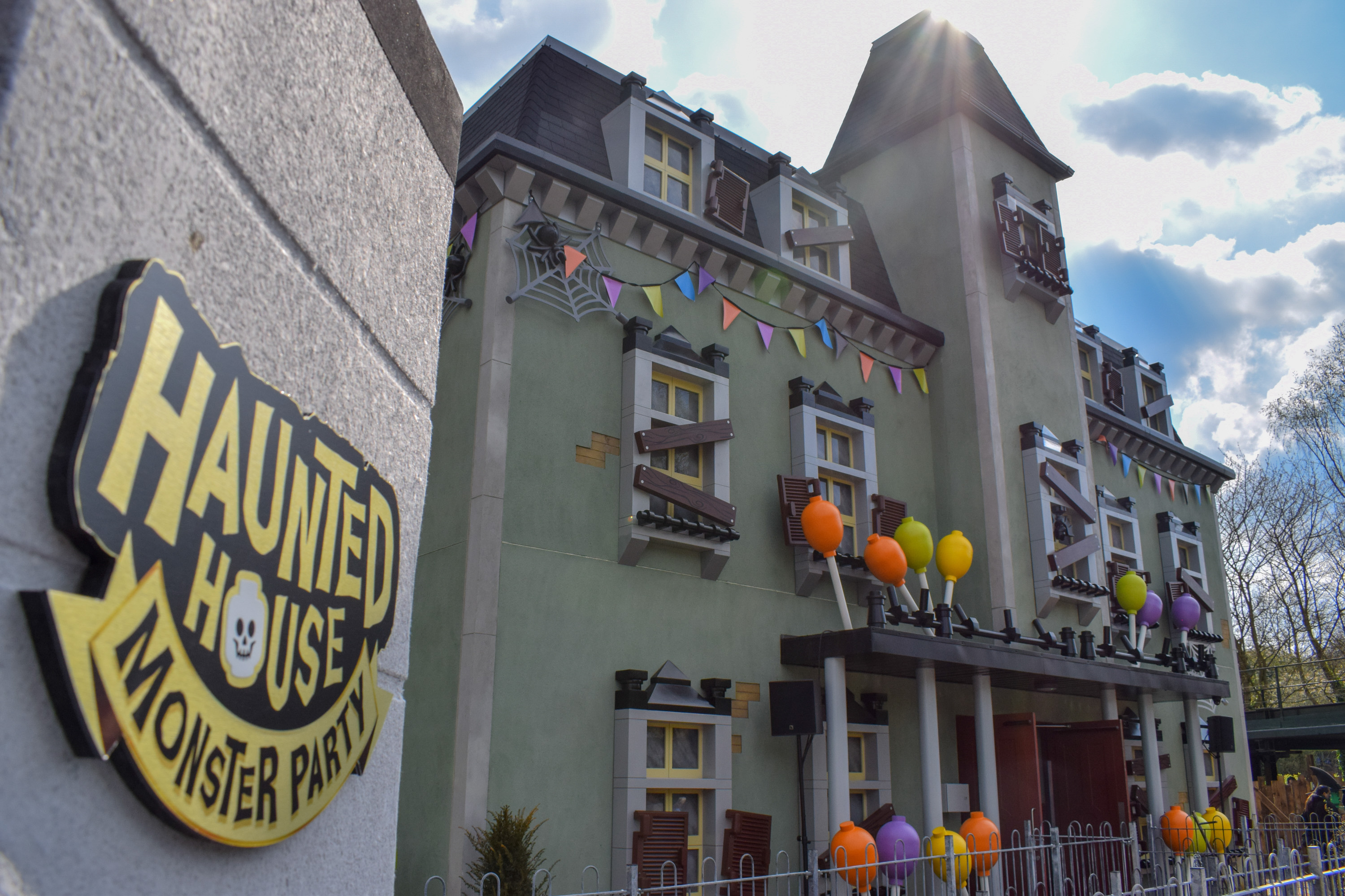 Haunted House Monster Party Opens