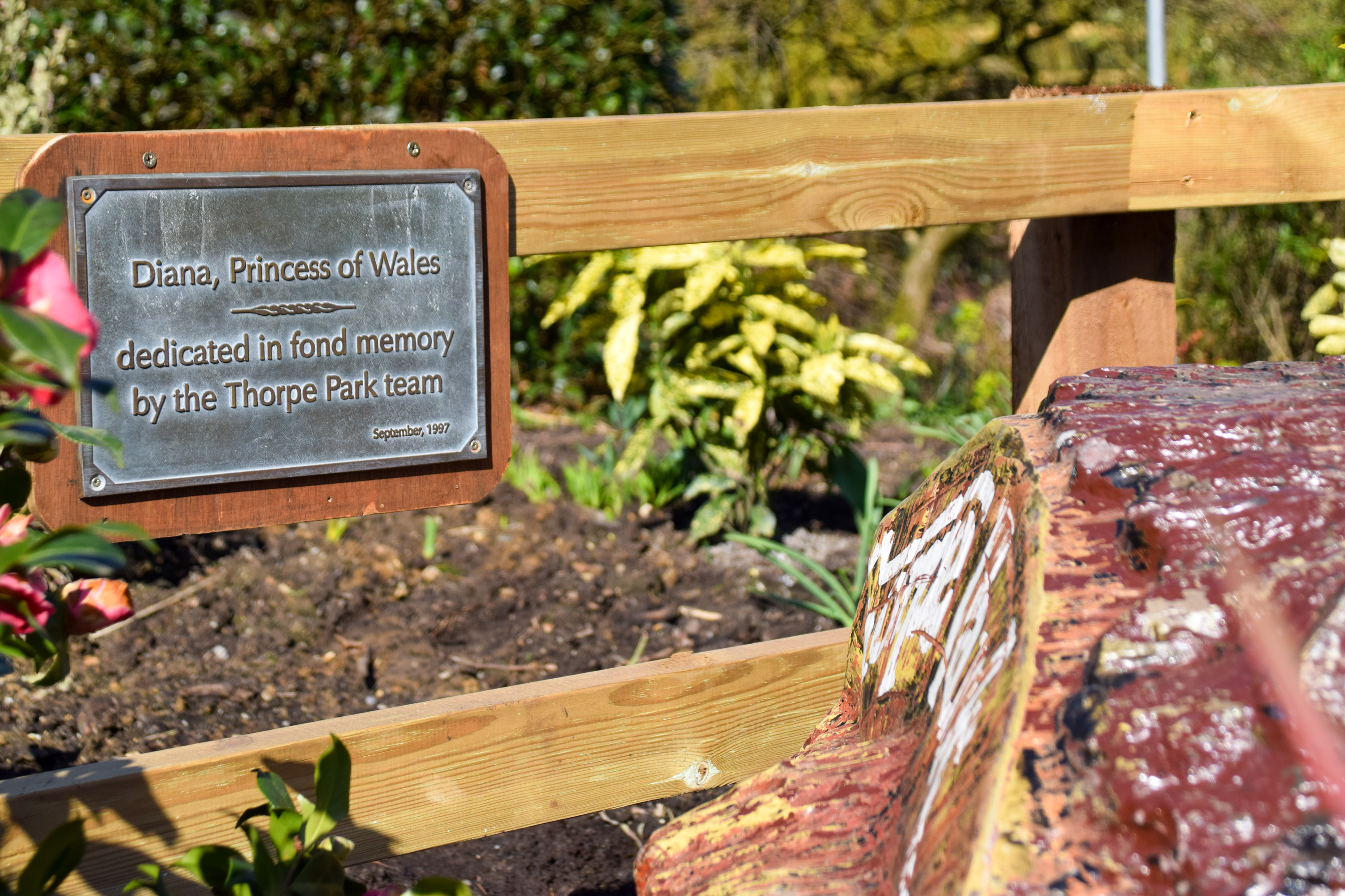 Loggers Leap Princess Diana Memorial Relocated