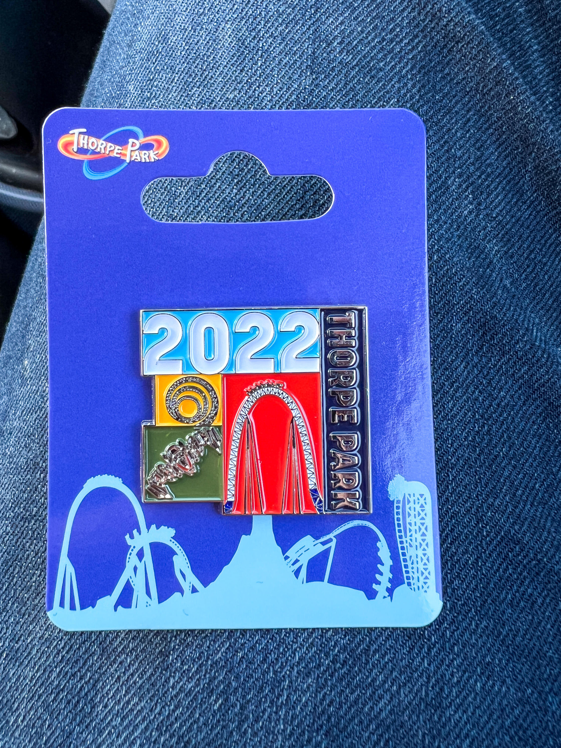 Thorpe Park 2022 Pin Badges Released
