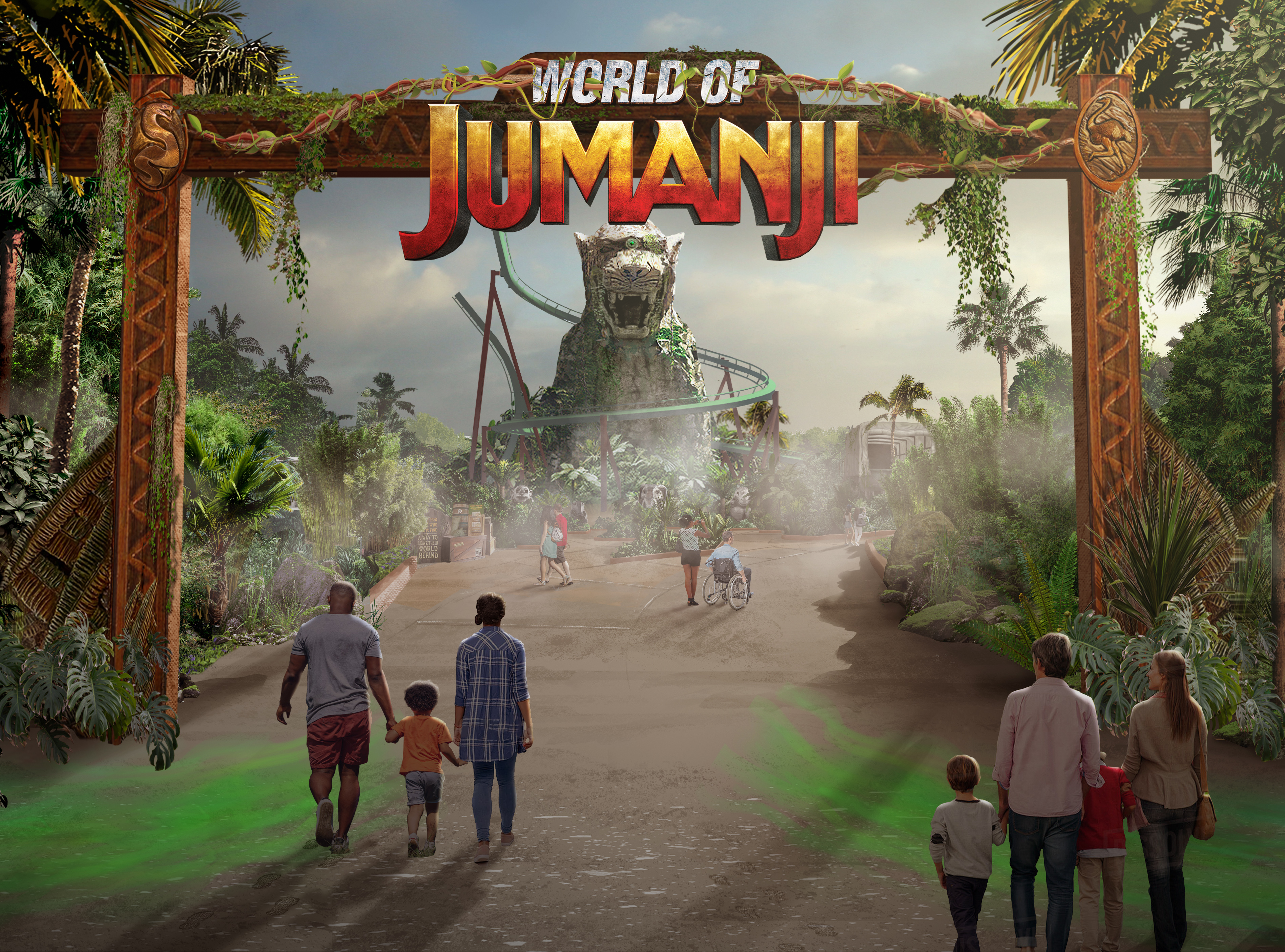 New For 2023 World of Jumanji At Chessington World Of Adventures