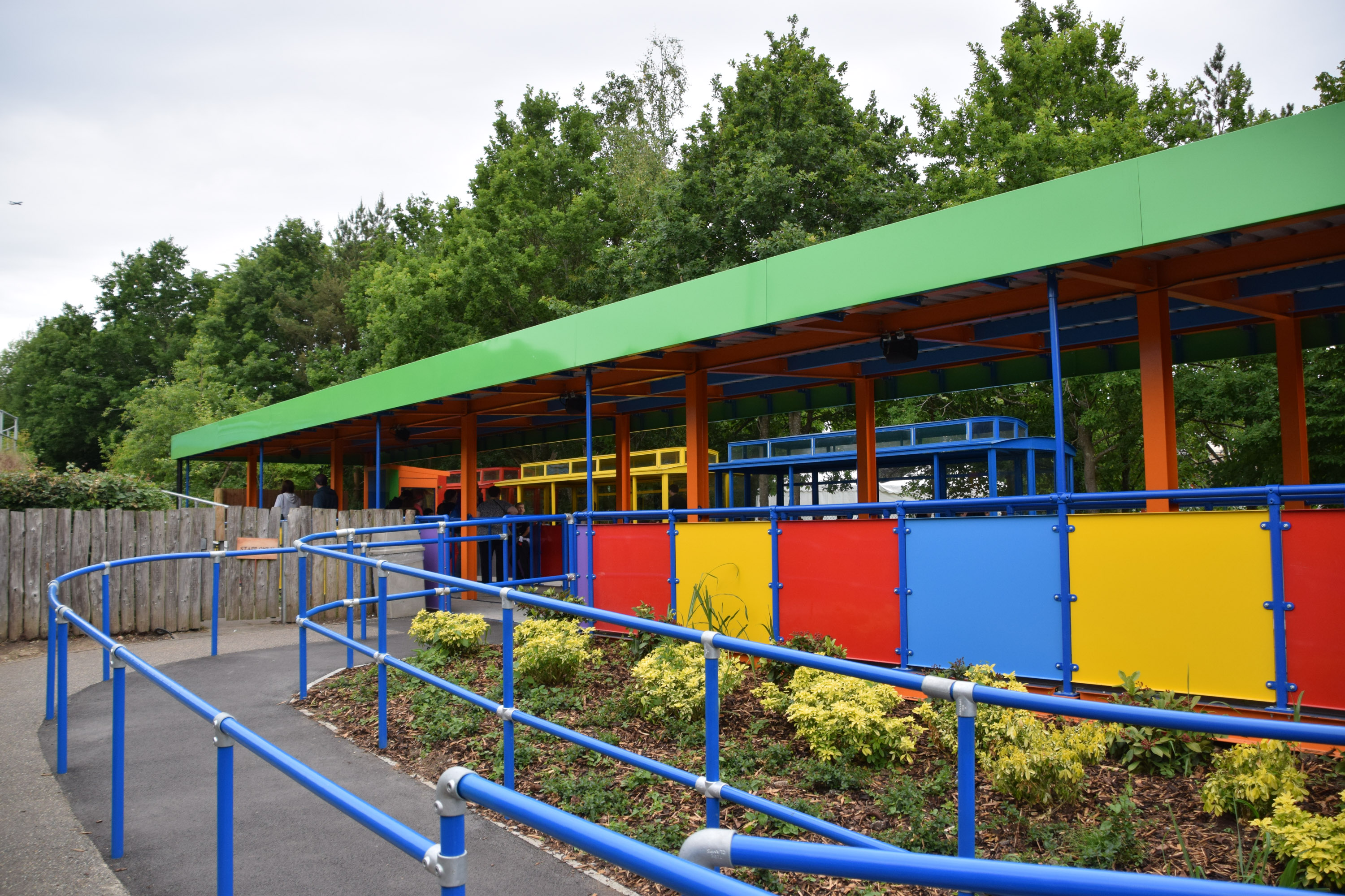Legoland Windsor Hill Train Reopens Following Station Rebuild