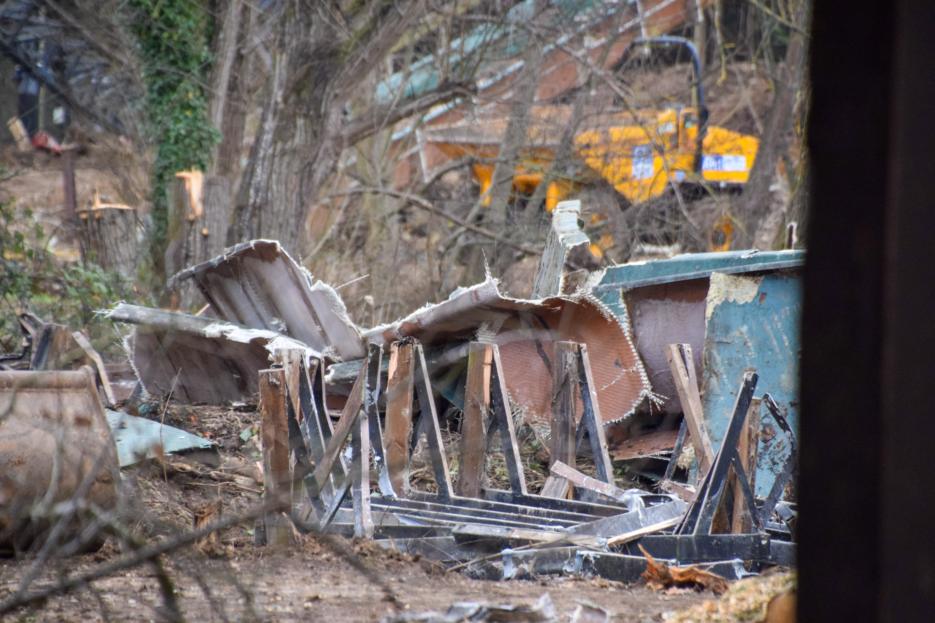 Loggers Leap And Old Town Demolition Continues