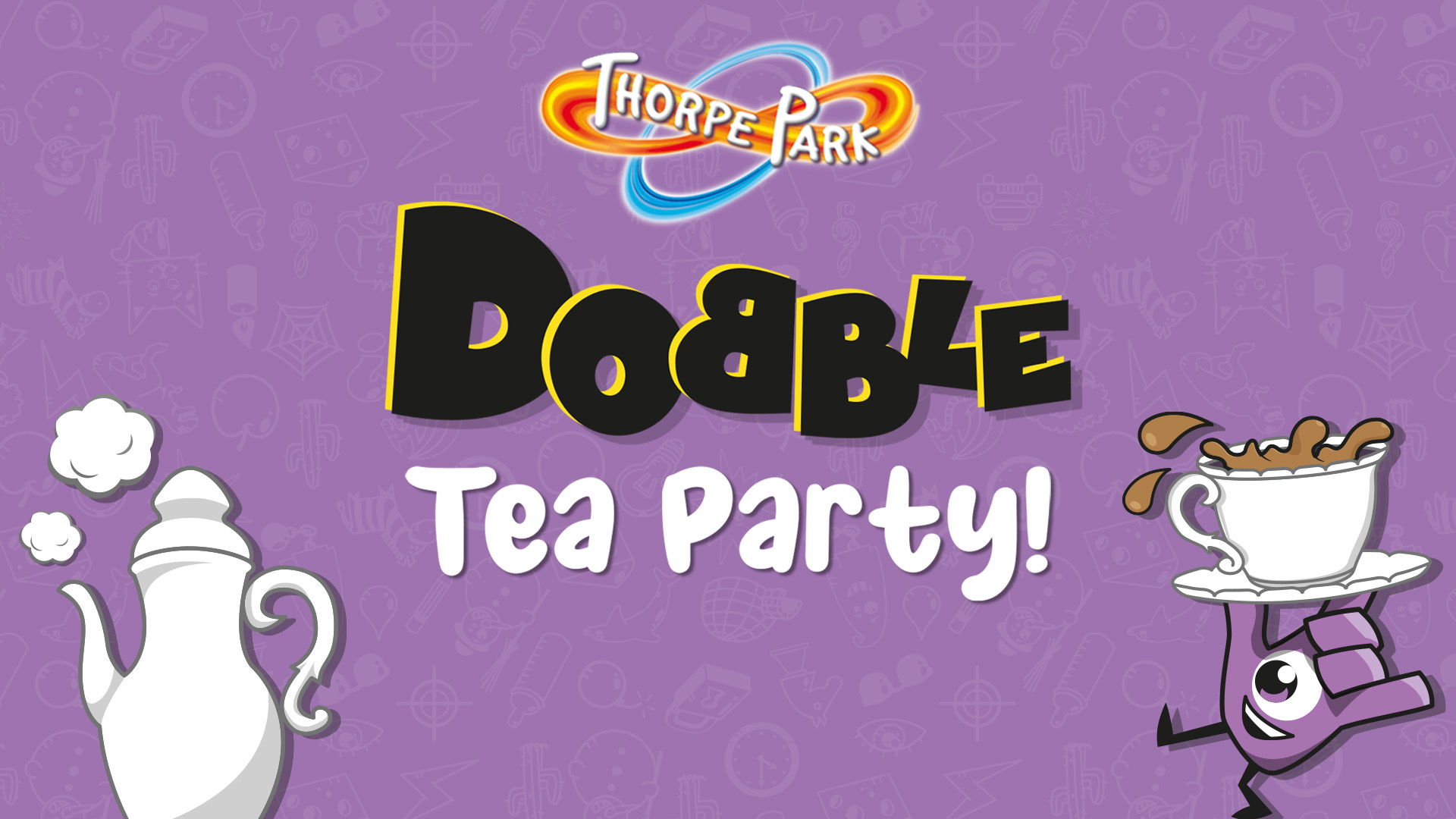 Dobble Tea Party Launches At THORPE PARK Resort