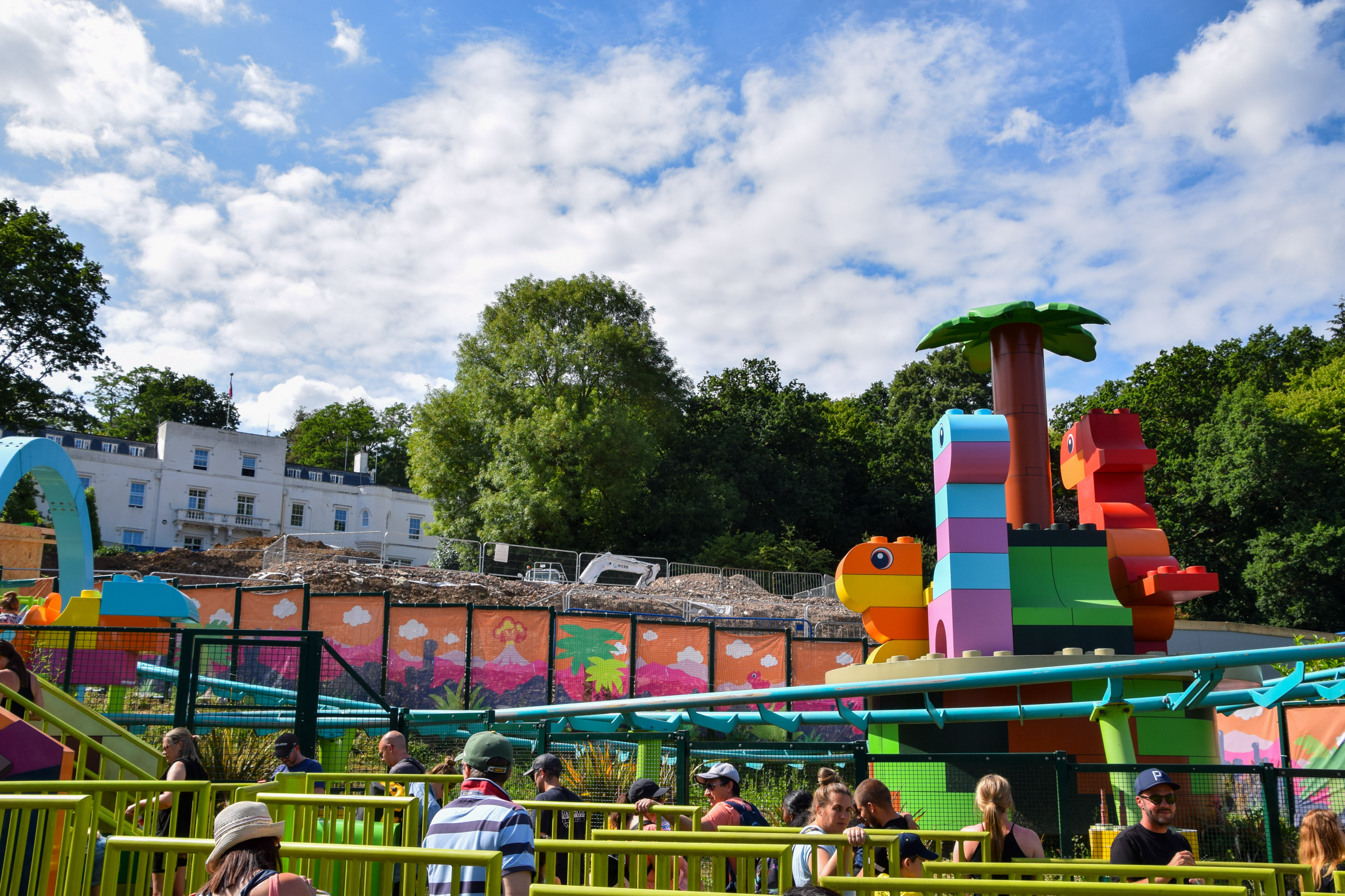 Ground Levelling Begins For 2024 Legoland Windsor Rollercoaster