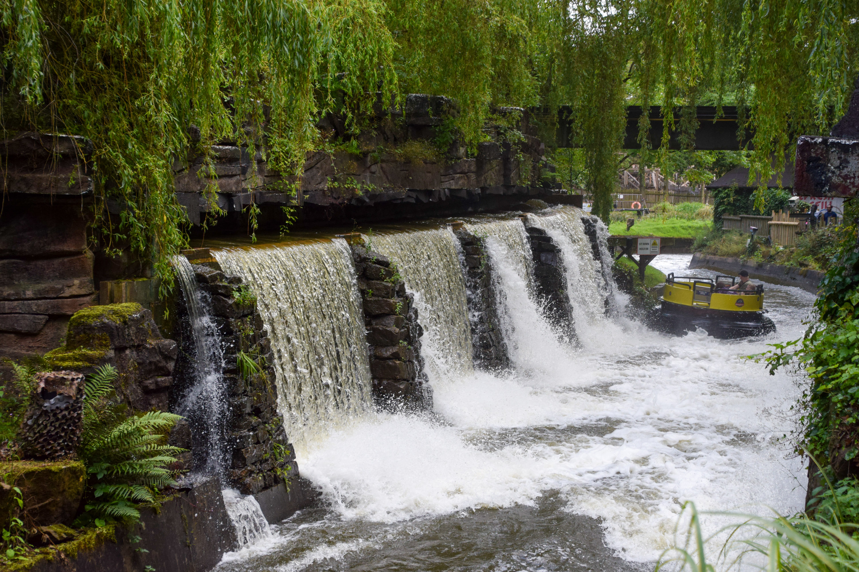 Alton Towers Rapids Waterfalls Return