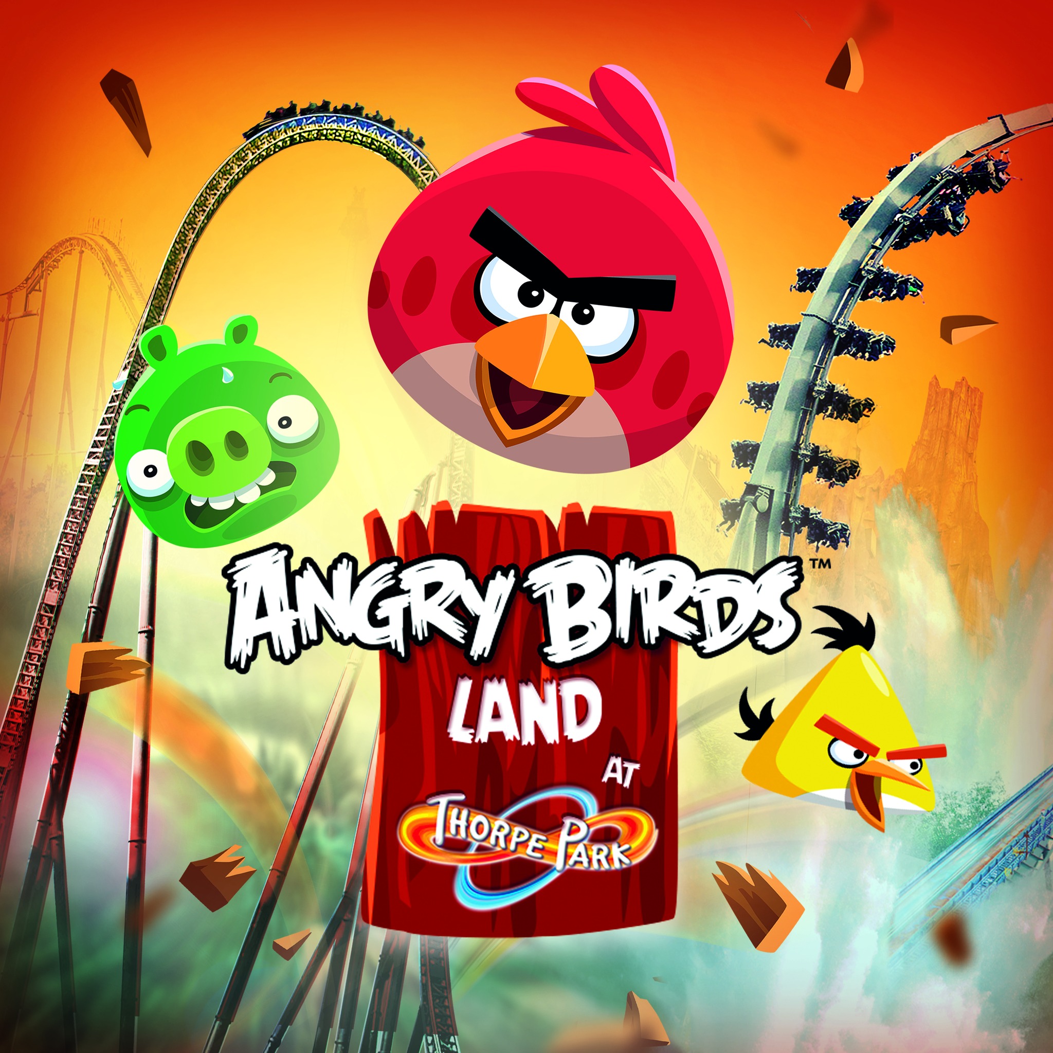 Thorpe Park Announce Closure Of Angry Birds Land