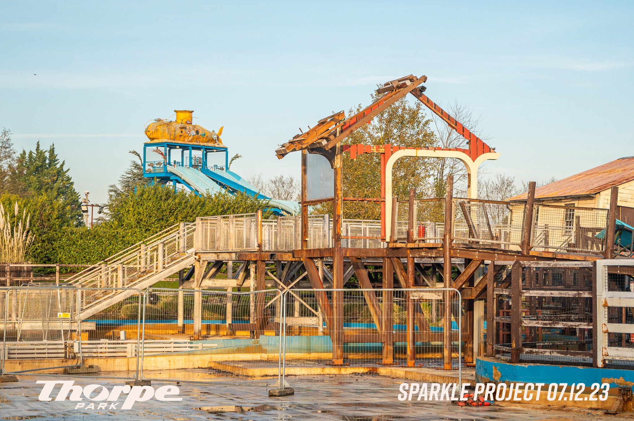 Thorpe Park Shares Project Sparkle Update
