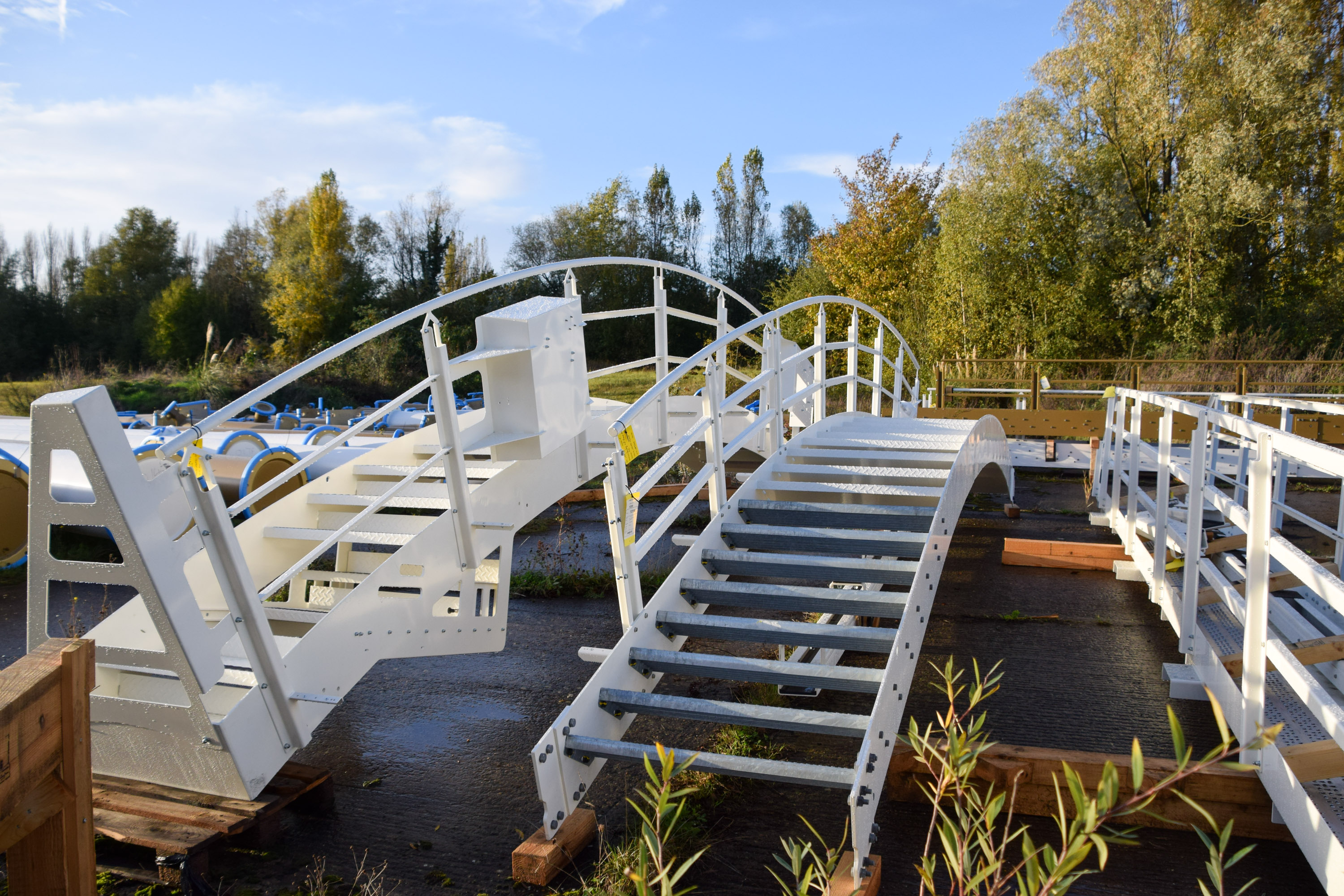 More Track And Lift Hill Sections Delivered For Hyperia