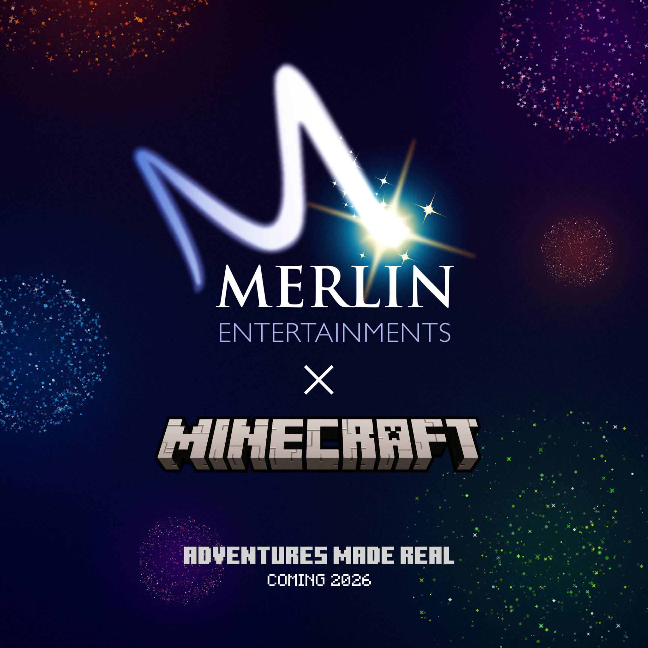 Merlin Entertainments And Mojang Studios Join Forces To Create Location-Based Minecraft Attractions