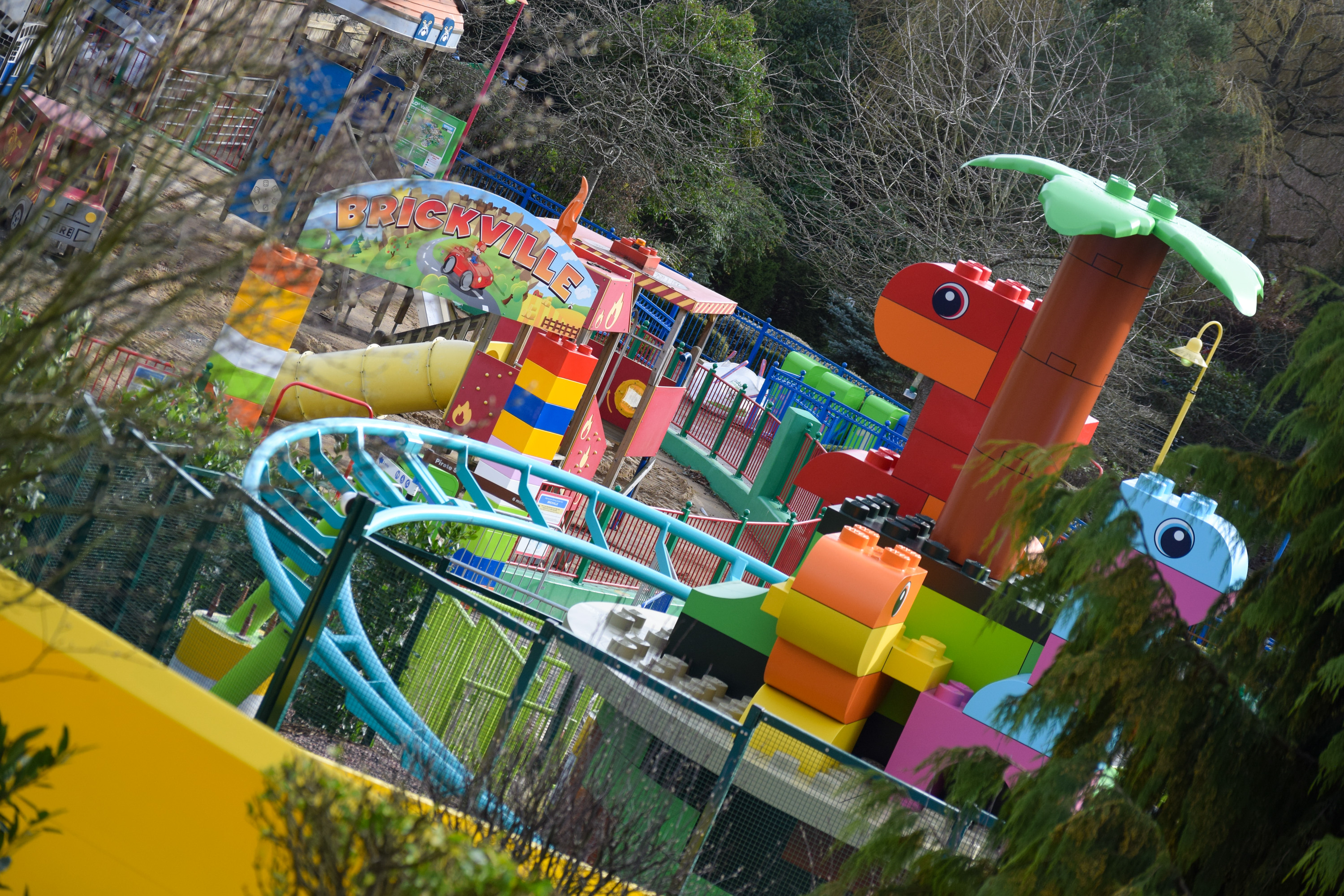 Duplo Dino Coaster Construction Complete