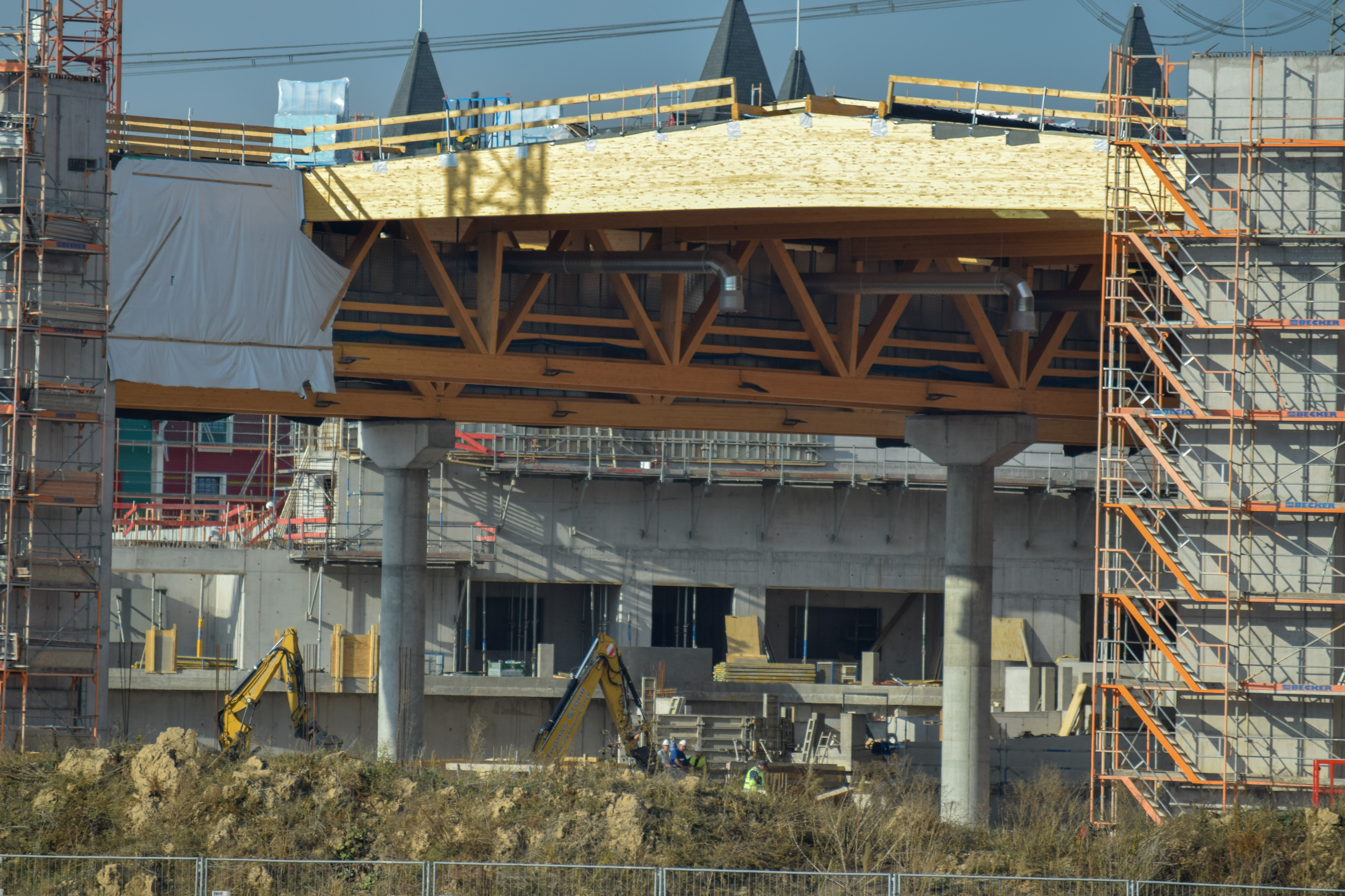 Rulantica Water Park Construction Continues