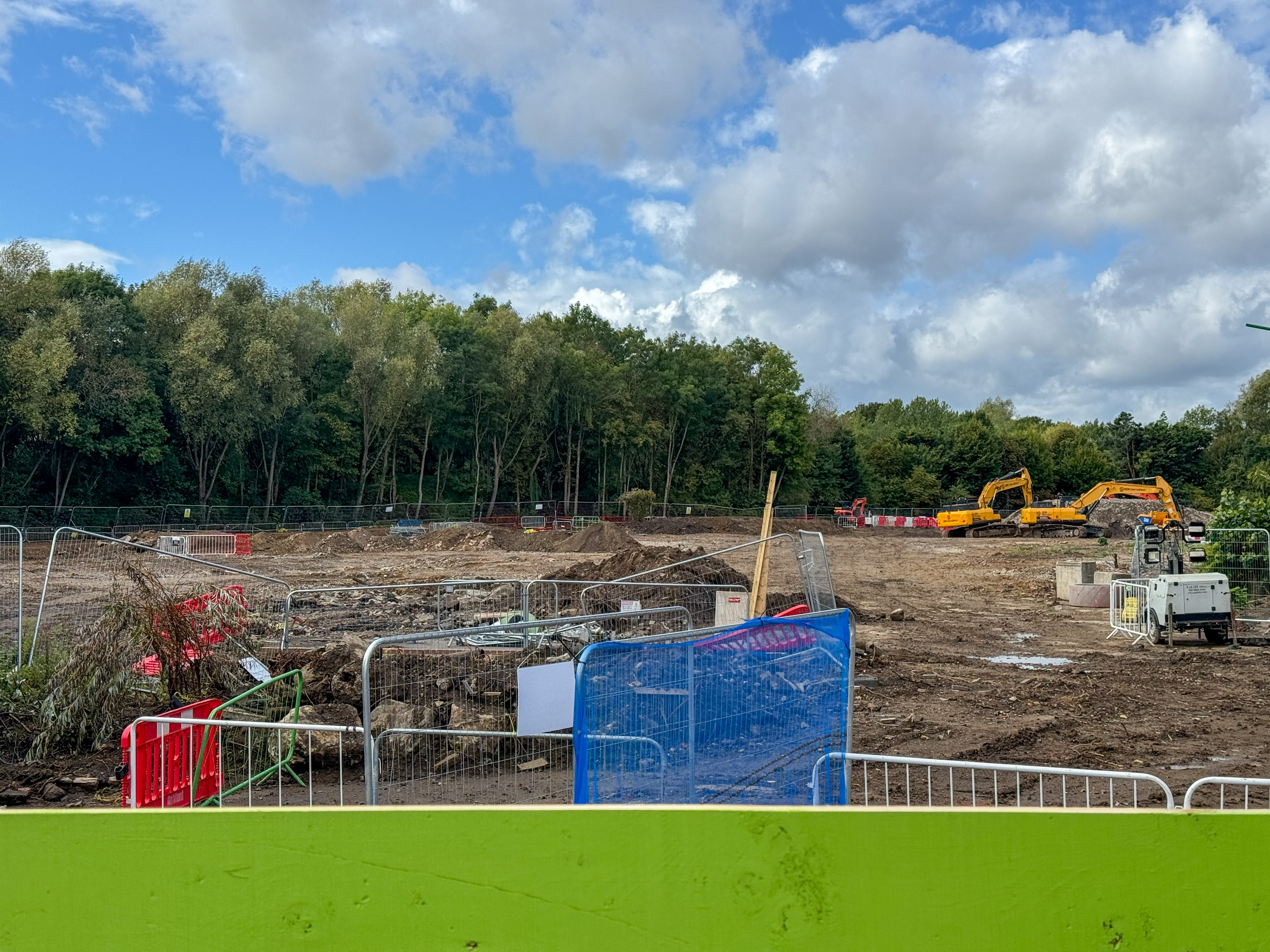 Construction Site Grows for Chessington 2027