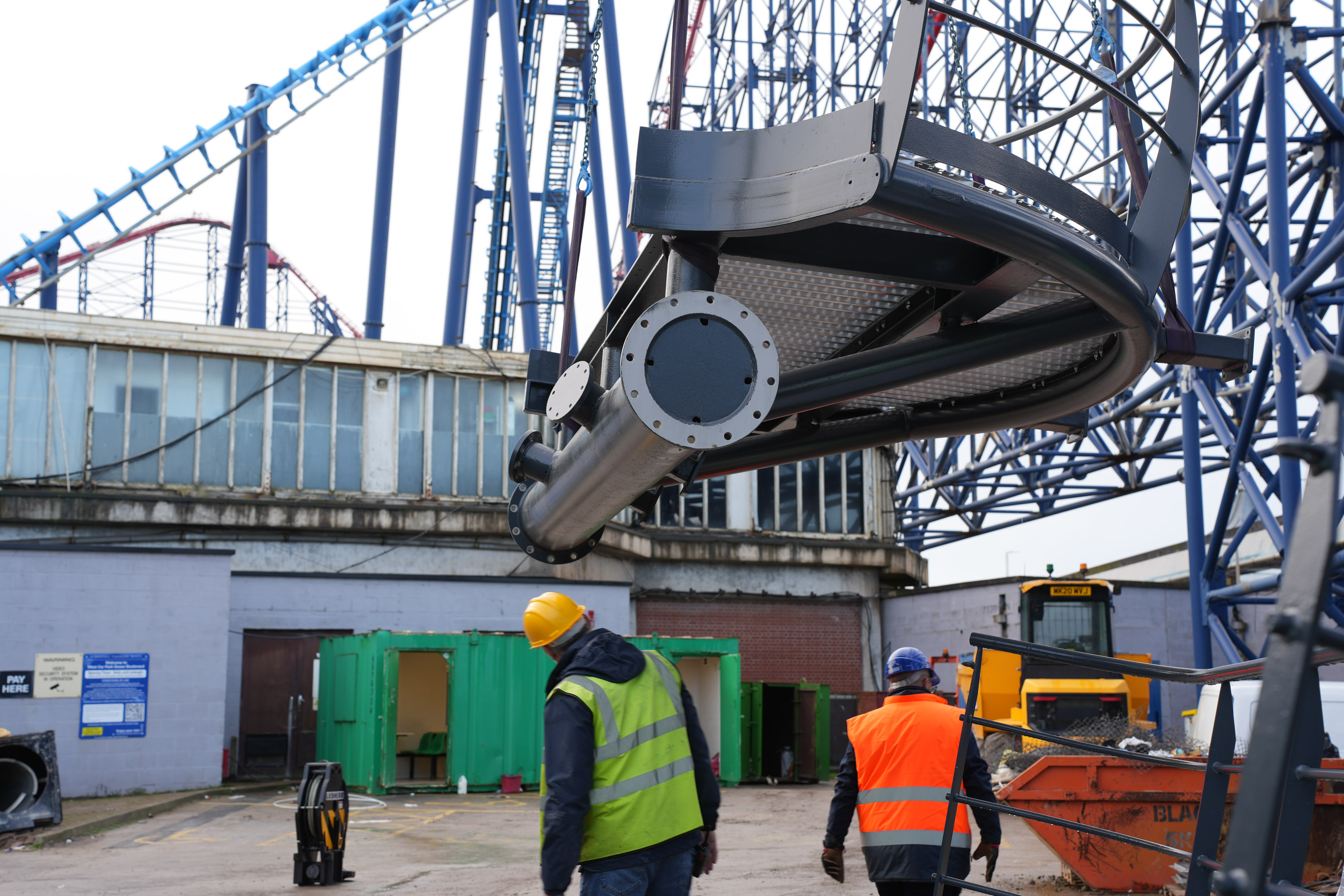 Aviktas Pleasure Beach’s £8.72M Ride Arrives in Blackpool