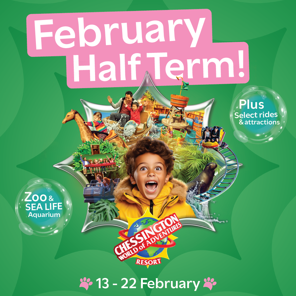 Chessington February Half Term Adventures 2026
