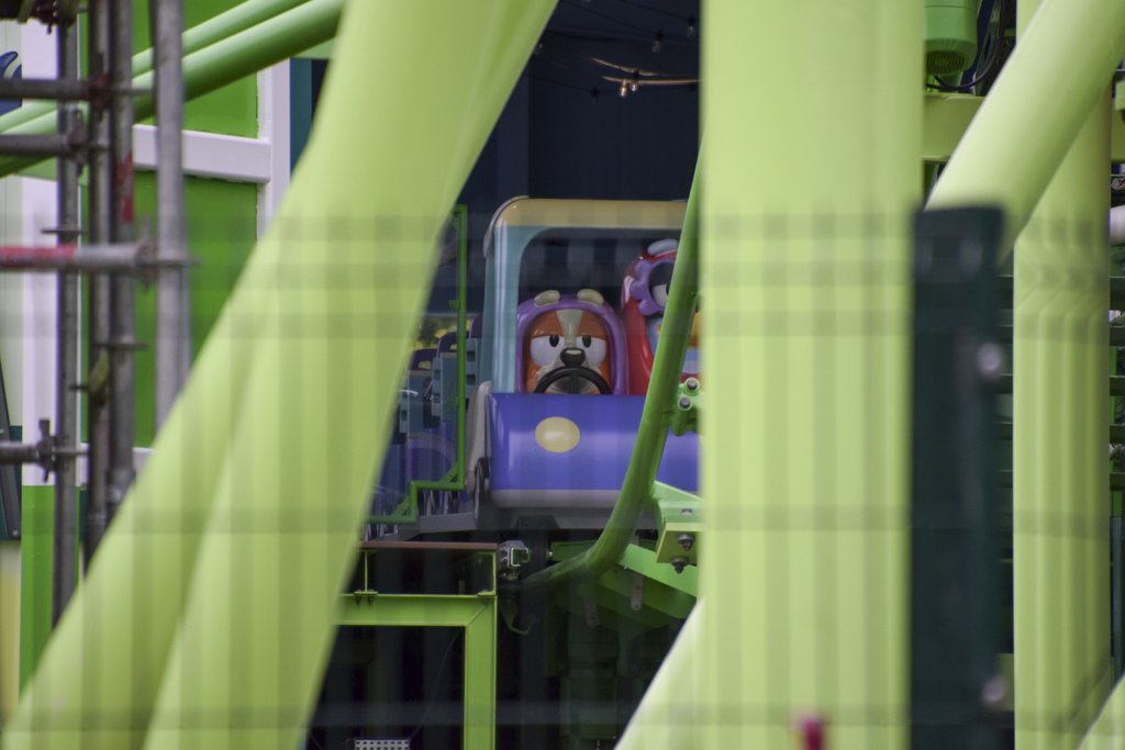 Testing Underway for Bluey Coaster Ahead of Opening Day
