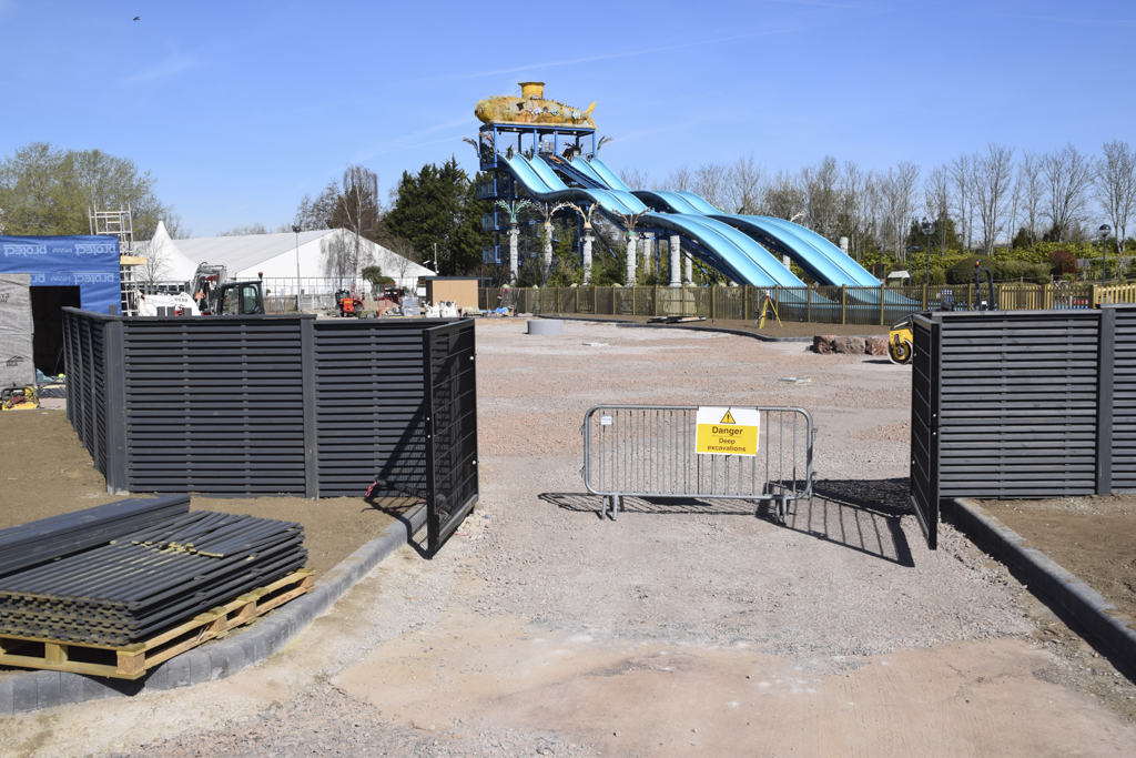 Rapid Progress on Thorpe Park’s New Launch Pad Relaxation Area