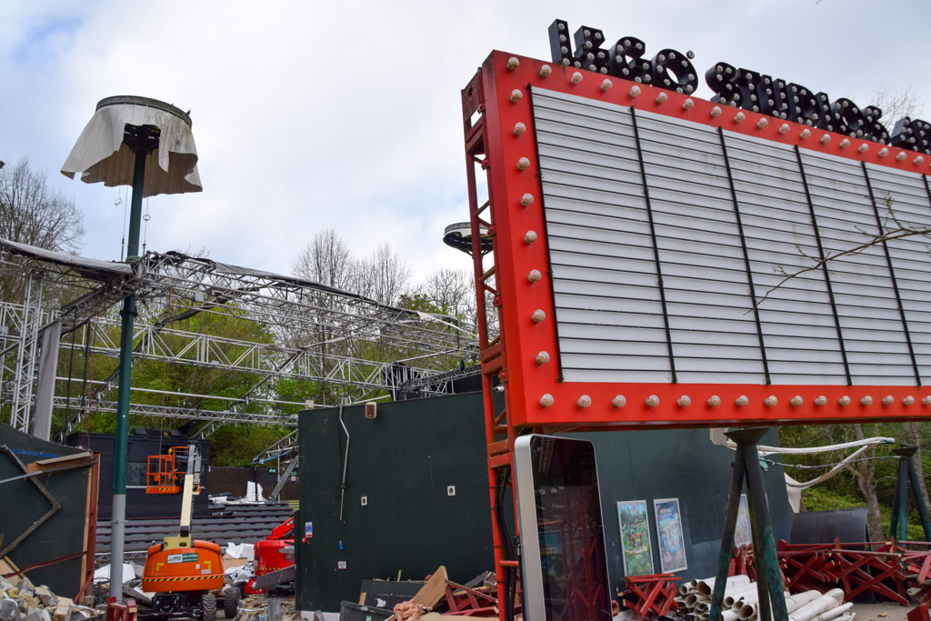 Demolition Begins on Lego Studios 4D Theatre at Legoland Windsor
