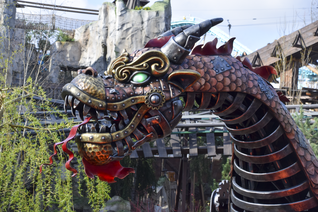 Europa Park Magical World of Diamonds Dragon Recreated at Alpine Express