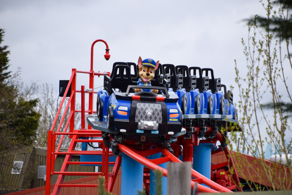 PAW Patrol World Rollercoaster and Rides Testing at Chessington