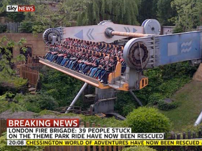 Rameses Revenge riders cut free after technical problems