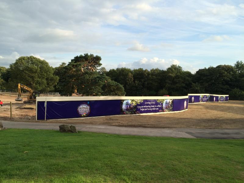 Enchanted Village construction update