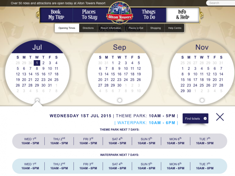 Alton Towers Summer Hours Cut
