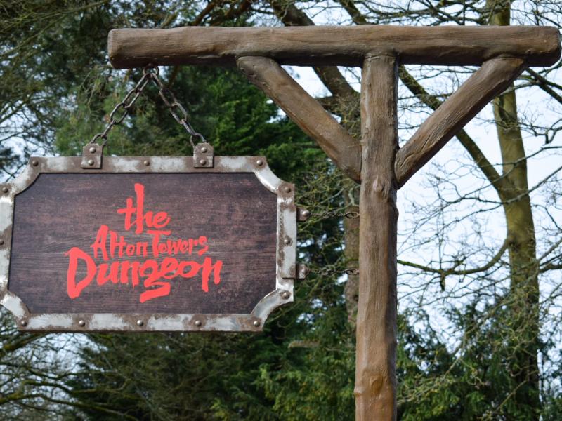 Alton Towers Dungeons Open