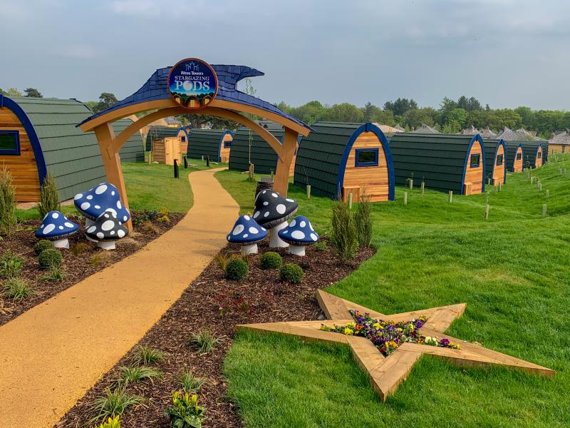 Alton Towers Stargazing Pods Hotel Opens