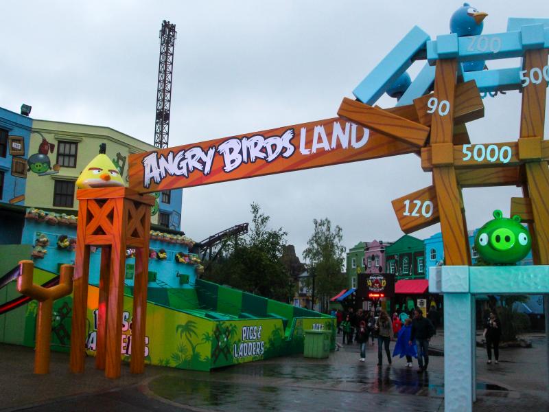 Angry Birds Land Opens With Red Carpet Premiere
