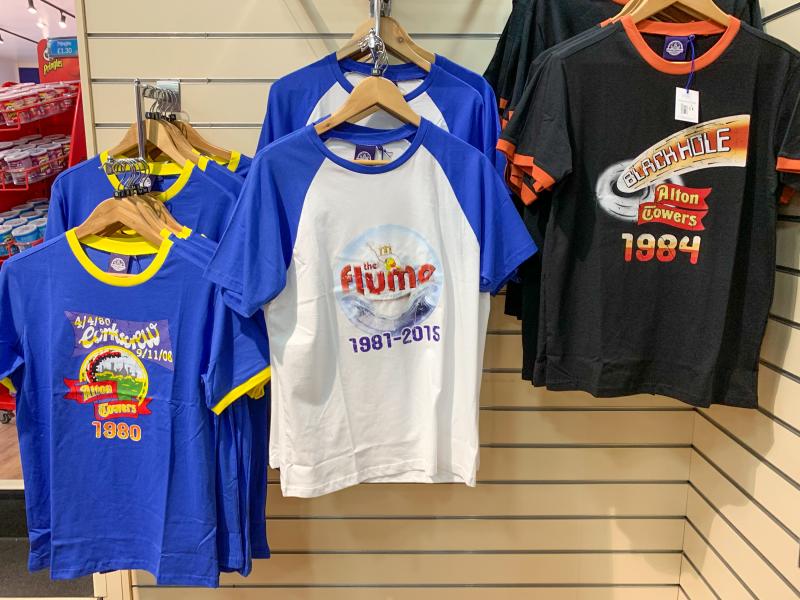 Alton Towers Launches Legacy T-Shirts For Removed Rides