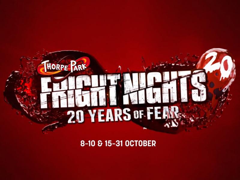 Thorpe Park Fright Nights 2021 Twenty Years Of Fear