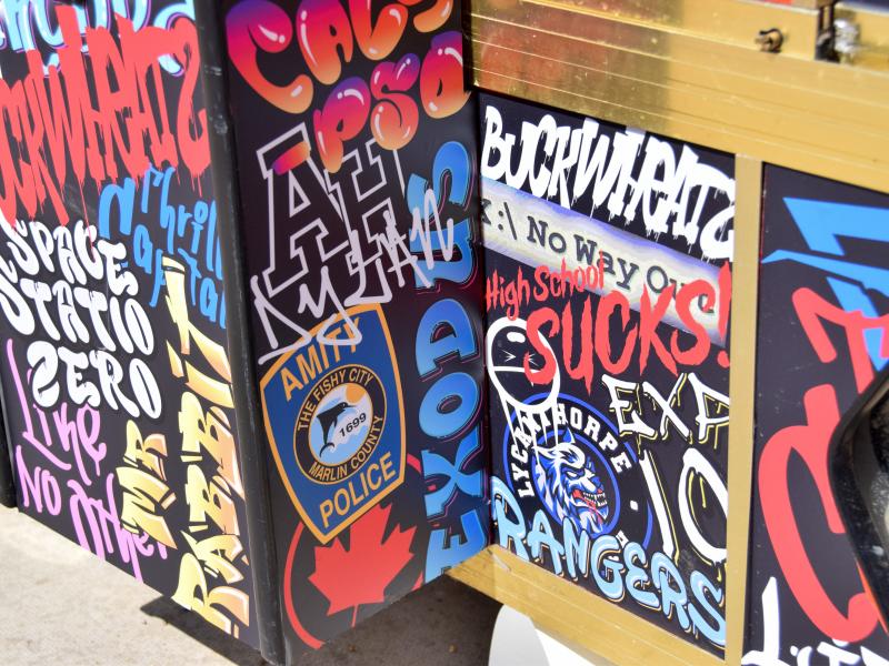 Thorpe Park Adds Retro Graffiti To Arcade Machines
