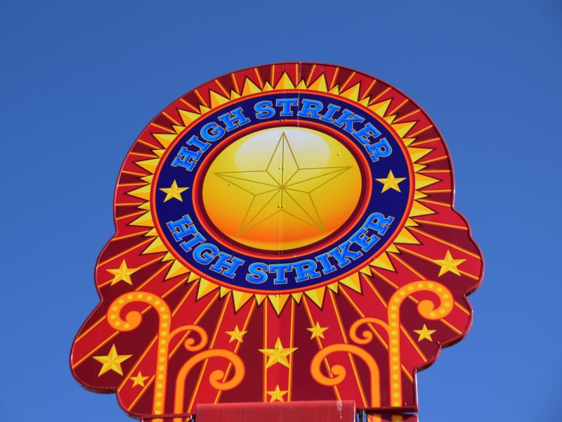 Lumber Jump Relocated To Amity As High Striker