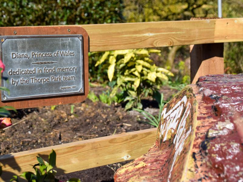 Loggers Leap Princess Diana Memorial Relocated
