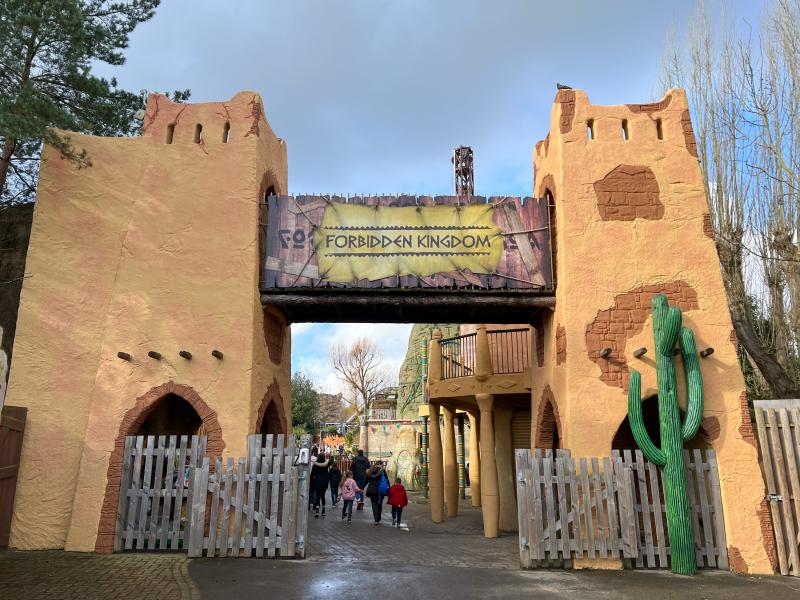 Forbidden Kingdom Repainted During Closed Season