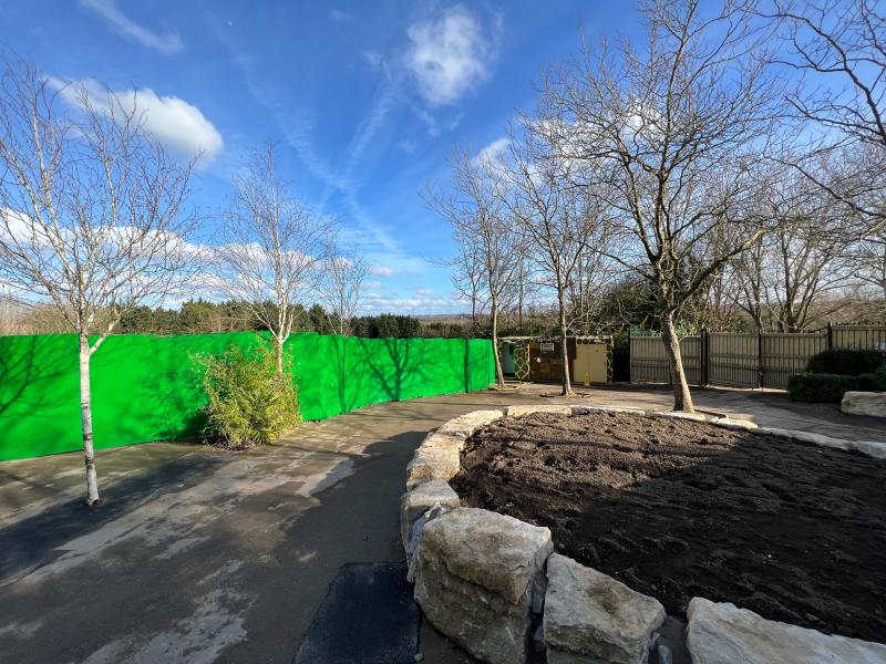 Work Begins Lodge Gate Retheme