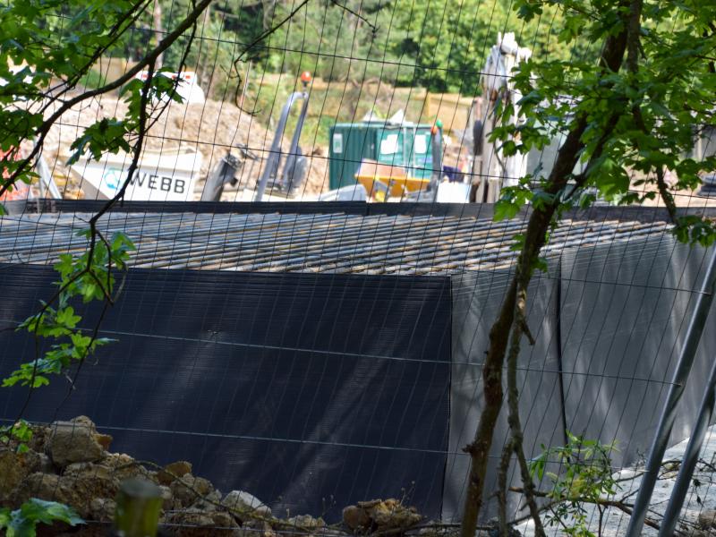 Main Column Foundations For Project Amazon Installed