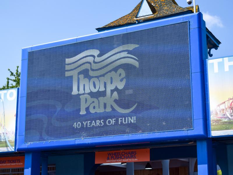Thorpe Park Celebrates 40th Anniversary