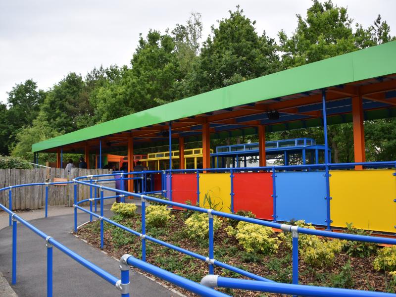 Legoland Windsor Hill Train Reopens Following Station Rebuild