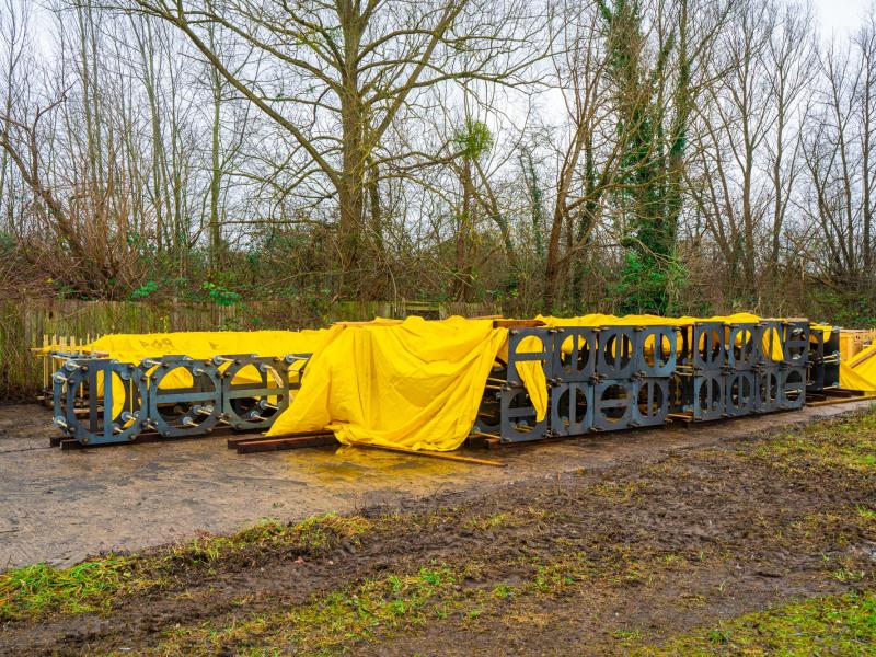 Project Exodus Ride Foundation Footers Delivered